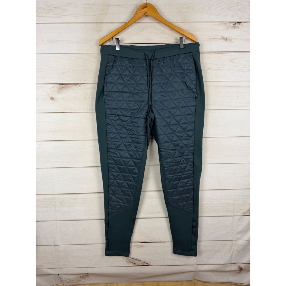 Eddie Bauer Pants Womens Medium Green Chair Six Hybrid Insulated Outdoor Joggers